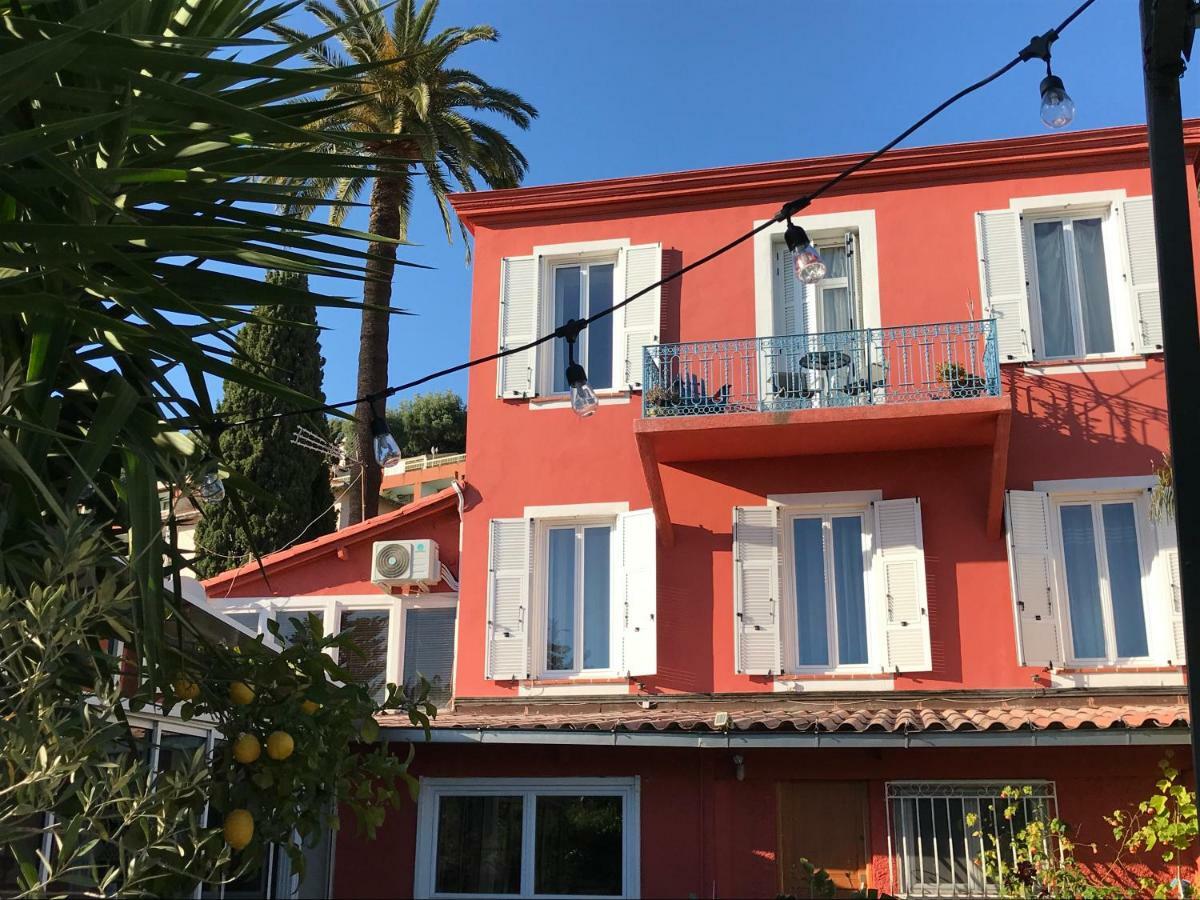 Hôtel La Villa Patricia - Charme et Tradition Villefranche-sur-Mer Esterno foto